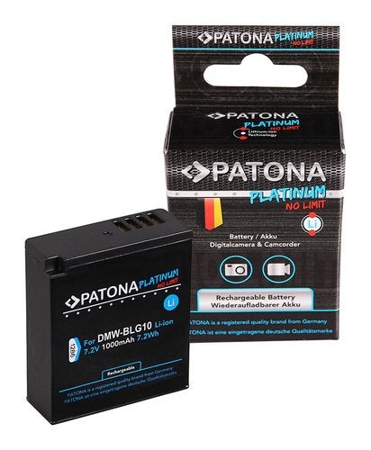 Platinum Battery Panasonic DMW-BLG10, DMC-LX85, DMC-LX100, Nieuw