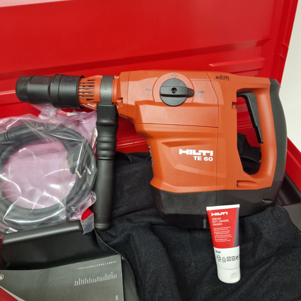 Hilti TE 60-AVR combihamer Kit Inc Accessoires | Nieuw, Hilti, Nieuw, Support@hilti.com, Hilti Corporation, Feldkircher Strasse 100, 
9494 Schaan
Liechtenstein