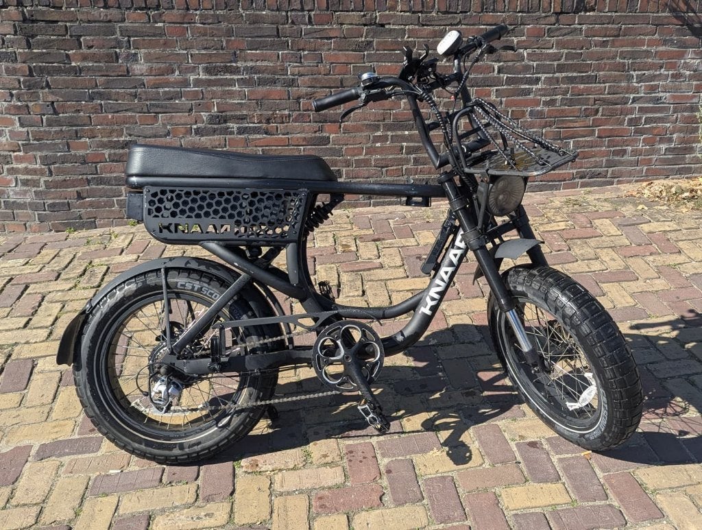 KNAAP BCN fatbike, inclusief vouwslot, alarm en tracker, Ophalen, Gebruikt, 30 tot 50 km per accu, Overige merken