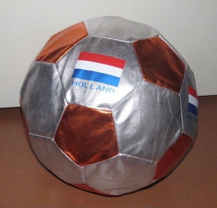 Grote opblaasbare voetbal met Holland vlag, Ophalen of Verzenden, Gebruikt, Overige binnenlandse clubs, Overige typen