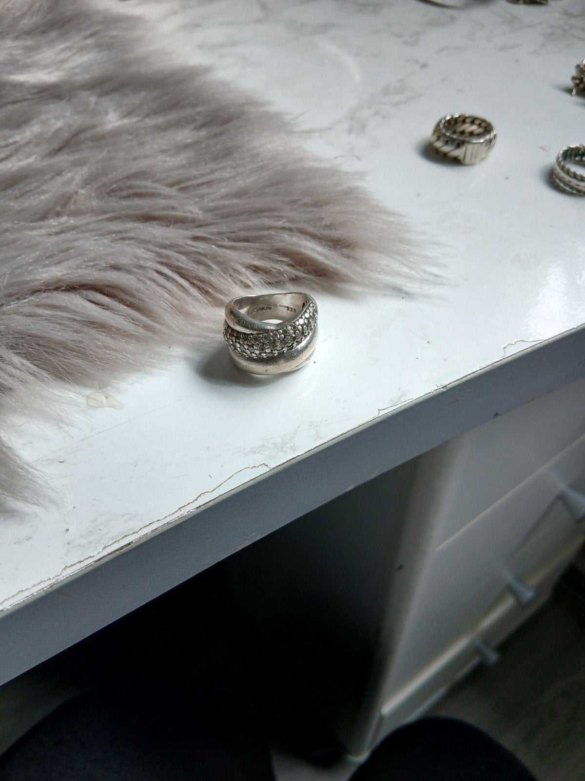 Ti Sento ring maat 16 met lichte gebruikssporen, Ophalen of Verzenden