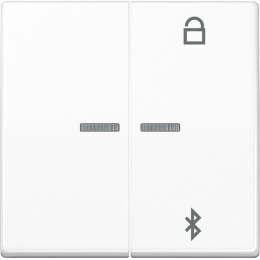 AS1751BTWW Tastdimmer bluetooth knop wit/wit tbv LB, Verzenden, Nieuw
