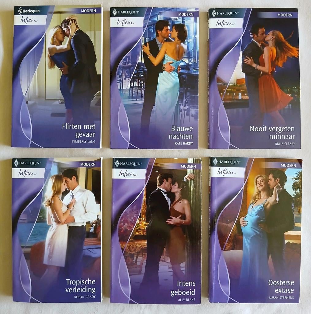 Harlequin Intiem boeken(Modern), Ophalen of Verzenden, Gelezen, Diverse auteurs, Nederland