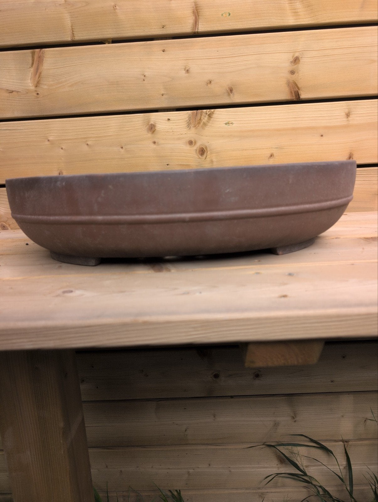 Handgemaakte Chinese Bonsai Pot - 54x44x12 cm, Ophalen, Gebruikt, 40 cm of meer, Binnen