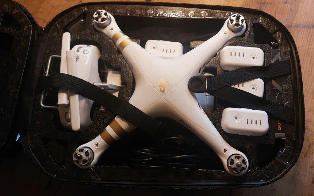 Te koop DJI Phantom 3 Professional drone set, Audio, Tv en Foto, Drones, Gebruikt, Professionele drone, 1 tot 5 kilometer, Topkwaliteit