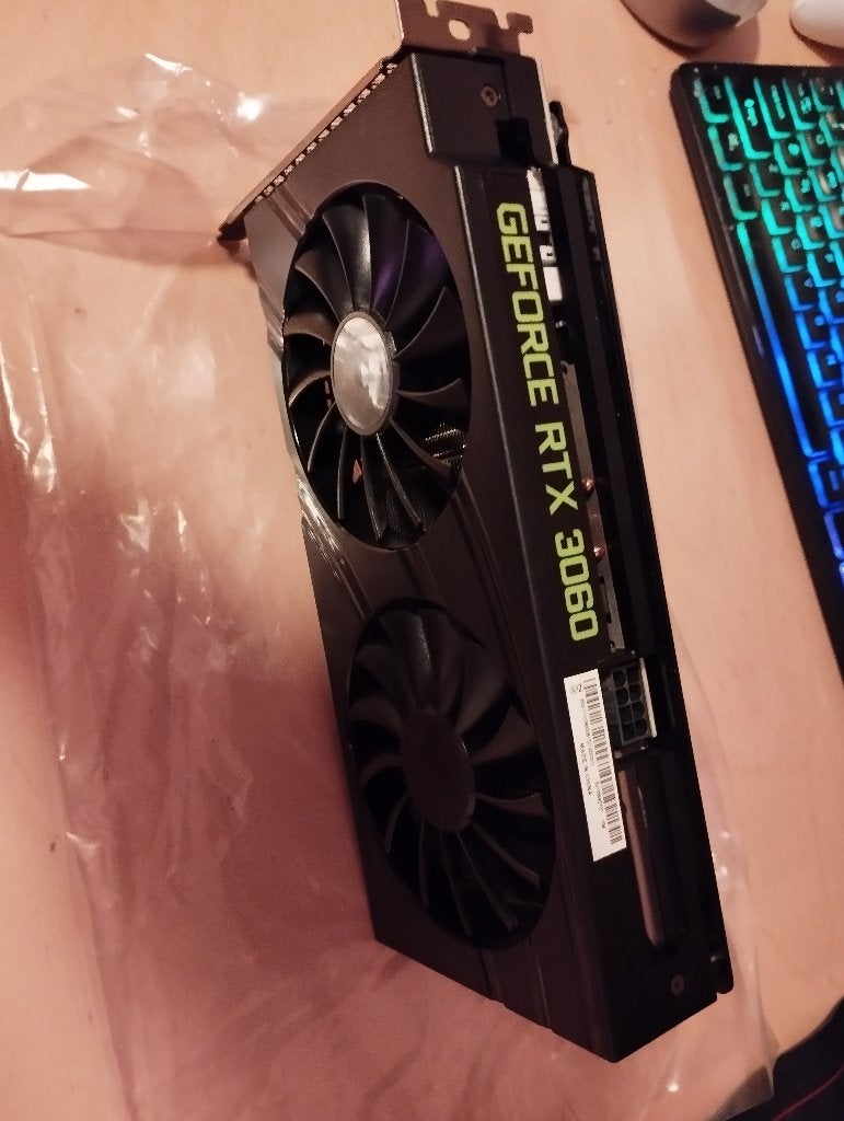 RTX 3060, Computers en Software, Videokaarten, Ophalen, GDDR6, PCI-Express 4, Zo goed als nieuw