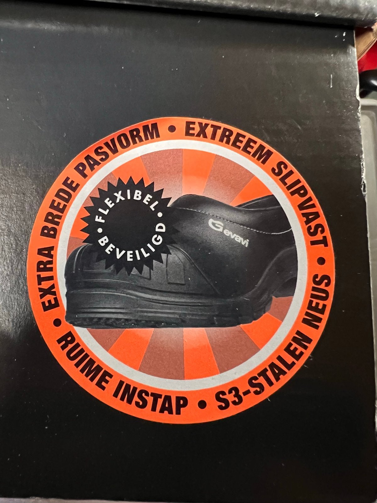 Nieuwe Gevavi Flex Klompen S3 Zwart Maat 46, Ophalen, Nieuw, Zwart, Klompen