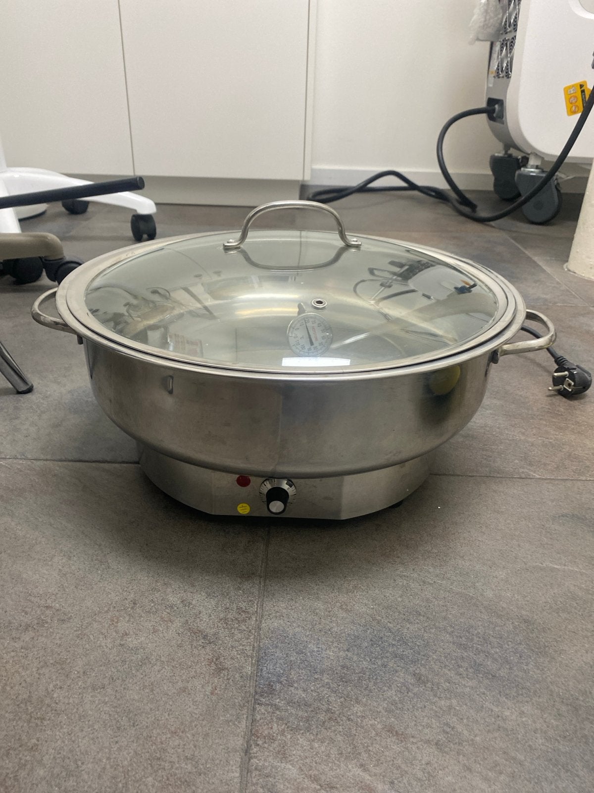Elektrische Hot Stone Verwarmer met Thermostaat, Ophalen, Zo goed als nieuw