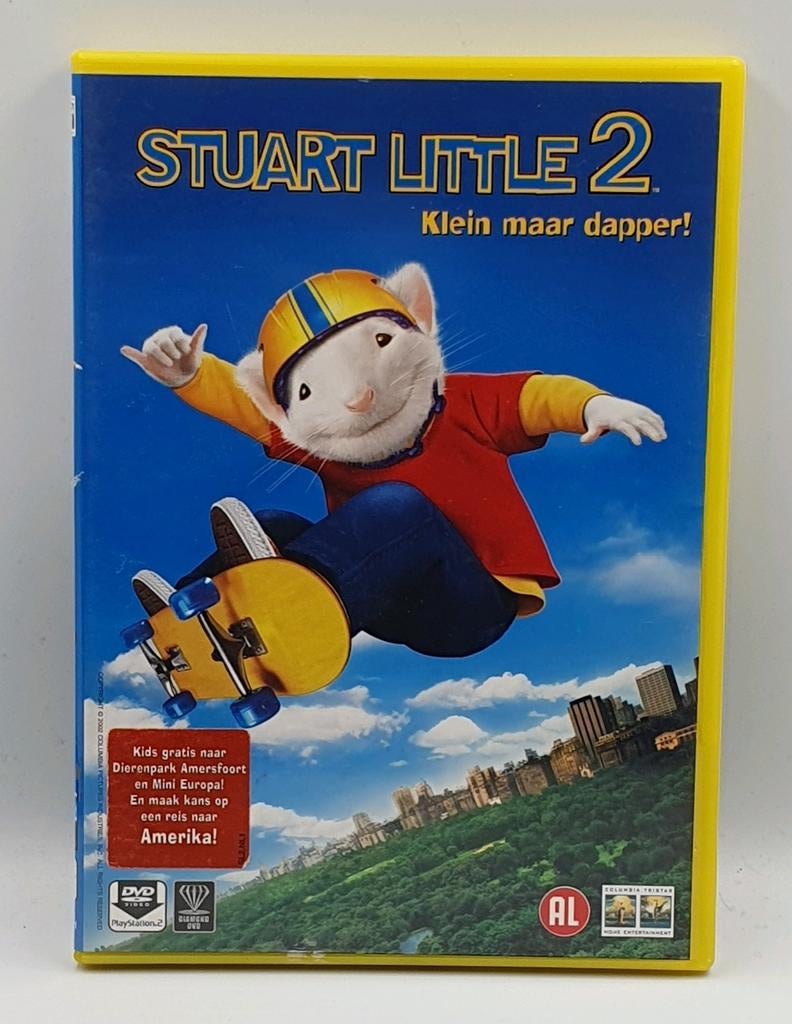 Te koop: Stuart Little 2 DVD - Klein maar dapper!, Gebruikt, Alle leeftijden, Ophalen of Verzenden, Komedie