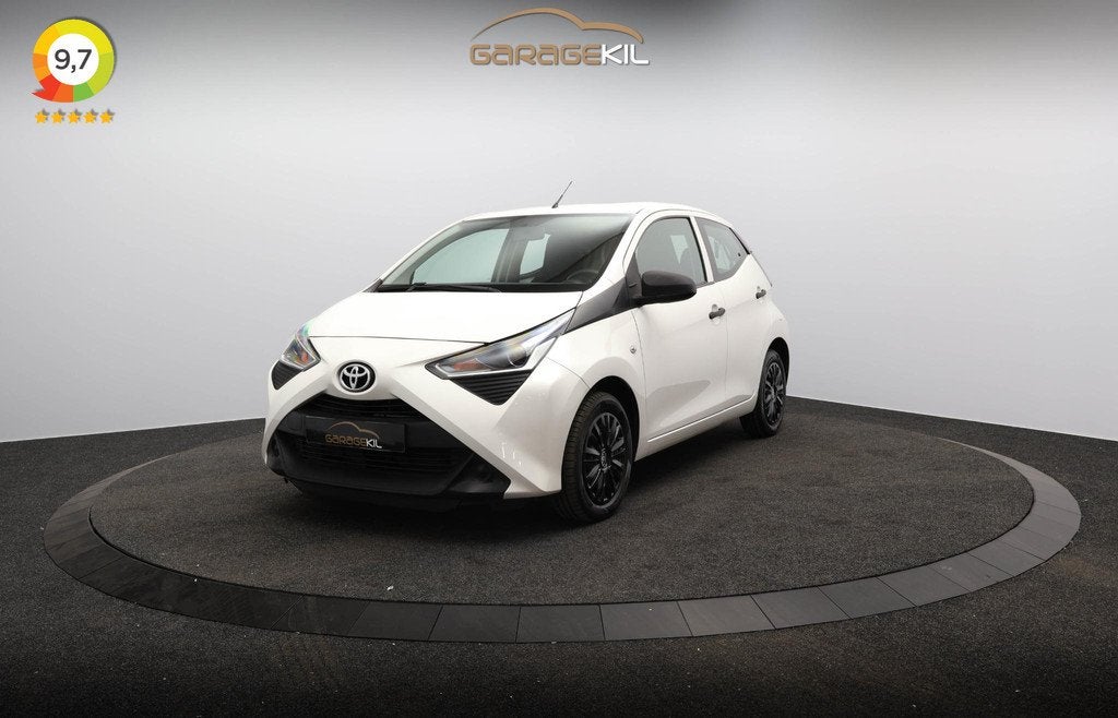 Toyota Aygo 1.0 VVT-i x-fun Airco / 5-drs / Elek ramen / Sne, Auto's, Toyota, Bedrijf, Te koop, Aygo, ABS, Airbags, Airconditioning