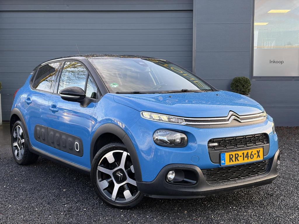 Citroen C3 1.2 PureTech S&S Shine 1e Eigenaar,110pk,Navi,Cam, Voorwielaandrijving, 1025 kg, Euro 6, 1199 cc