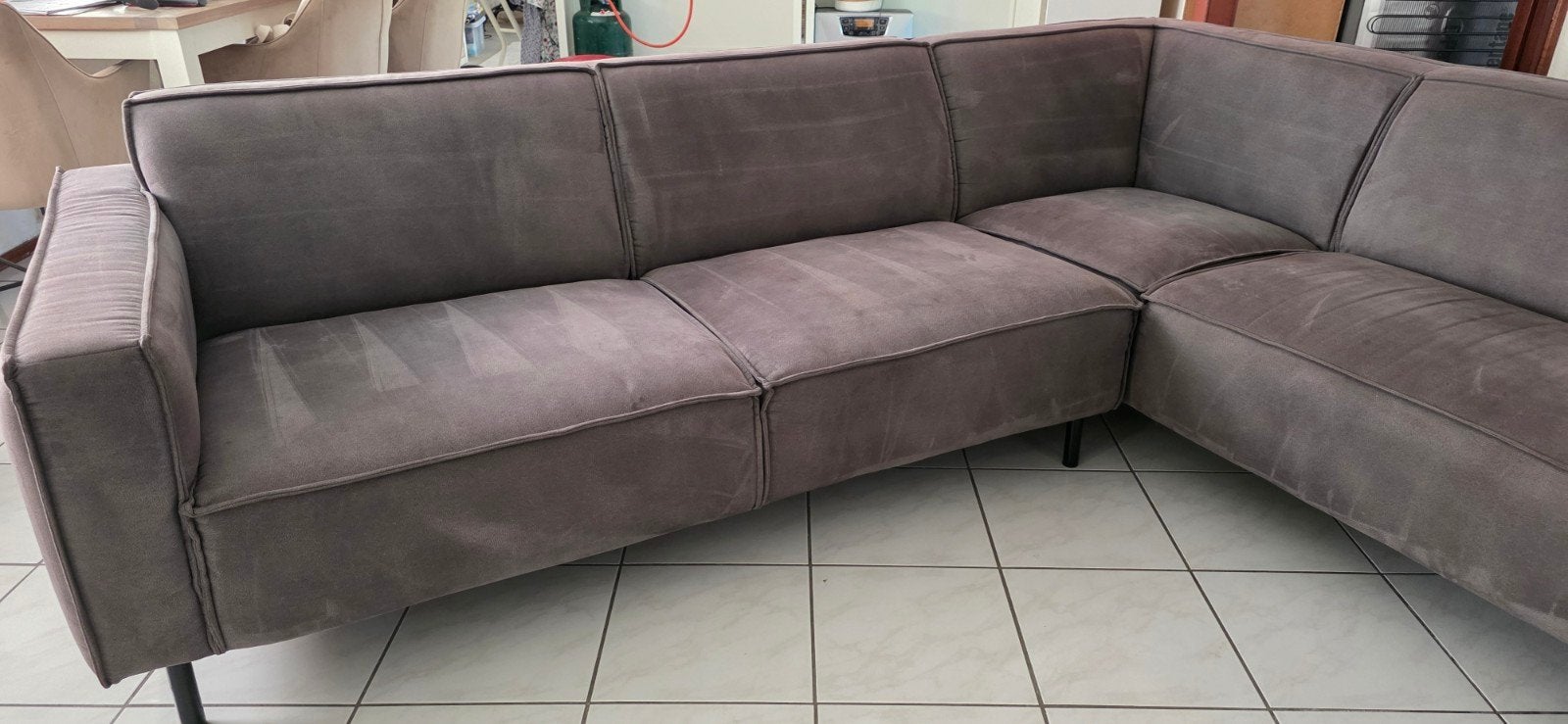 umix hoekbank leen bakker, Ophalen, 250 tot 300 cm, Gebruikt, Hoekbank