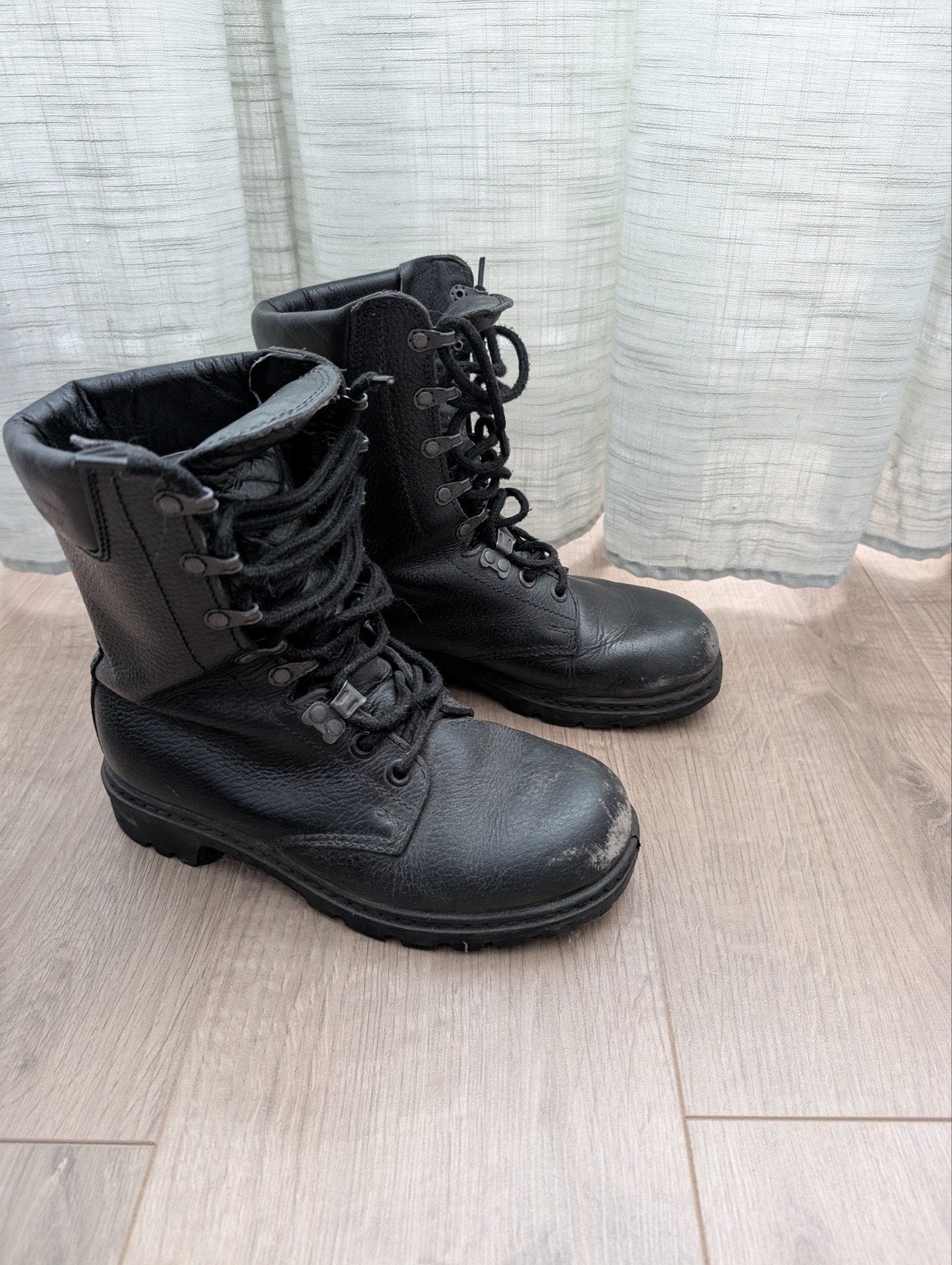 Legerkisten maat 38 (240-M), Zwart, Boots, Ophalen of Verzenden, Gedragen