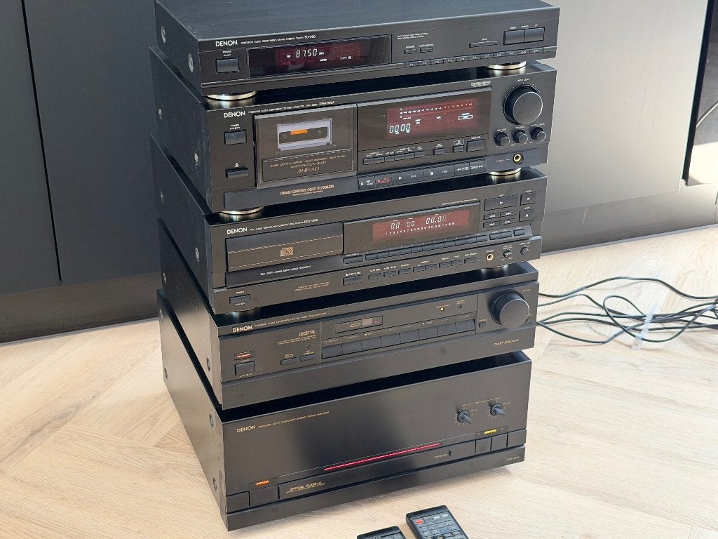 Denon POA-2500 DAP-2500A DCD-1560 DRM-800A TU-260 vintage, Ophalen, Denon, Zo goed als nieuw, 120 watt of meer