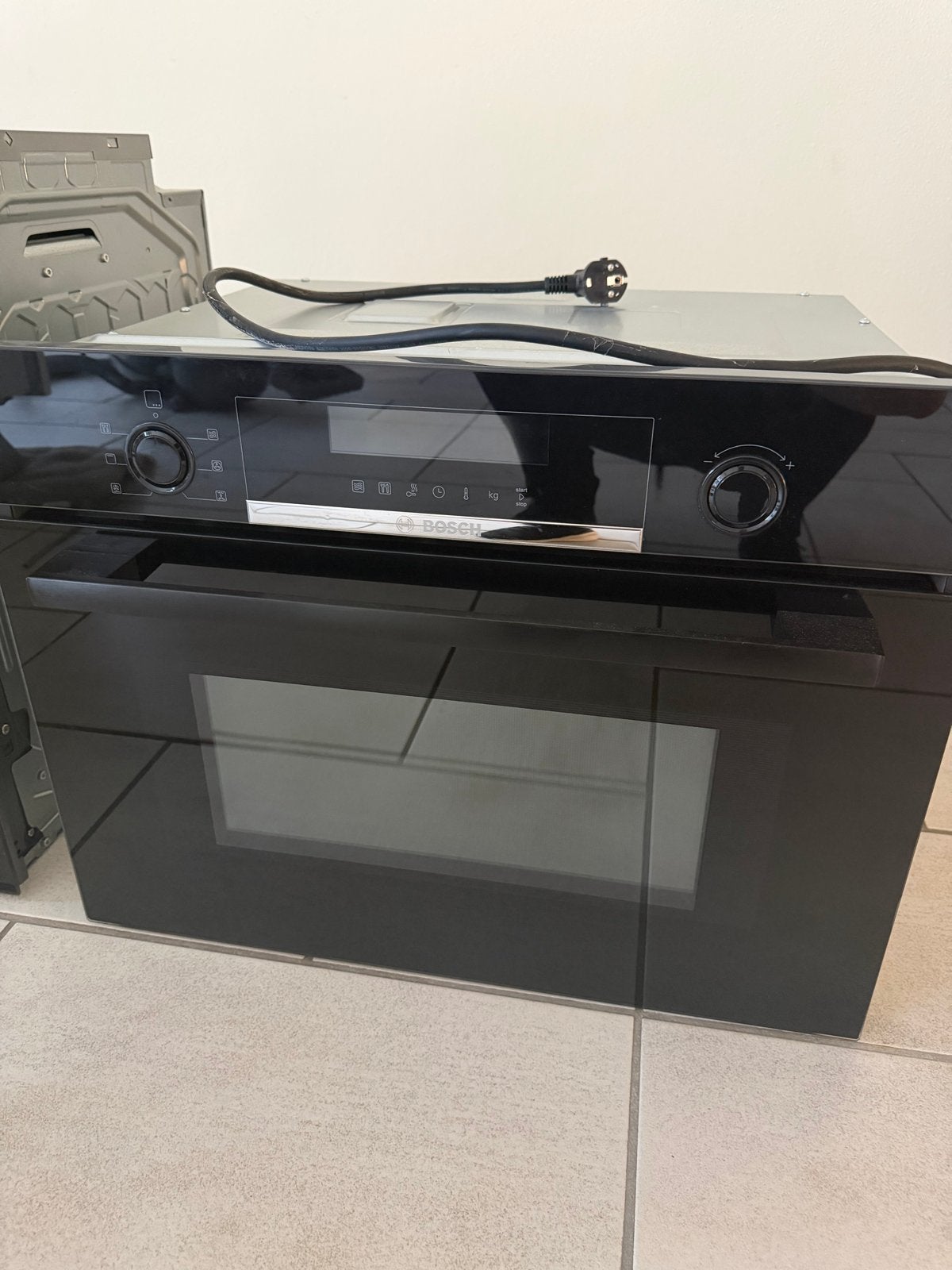 Bosch Inbouw Combi-oven met Magnetronfunctie, Witgoed en Apparatuur, Ophalen, 45 tot 50 cm, Bosch, Inbouw