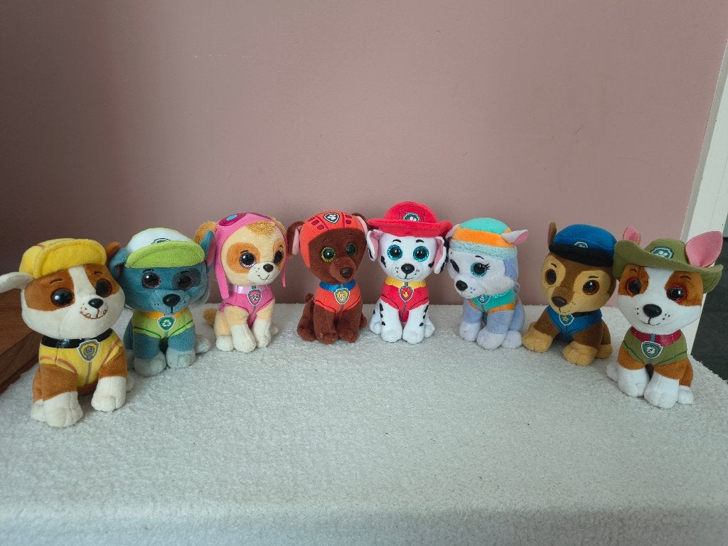 Ty Paw Patrol Knuffels, Ophalen of Verzenden, Zo goed als nieuw, Hond