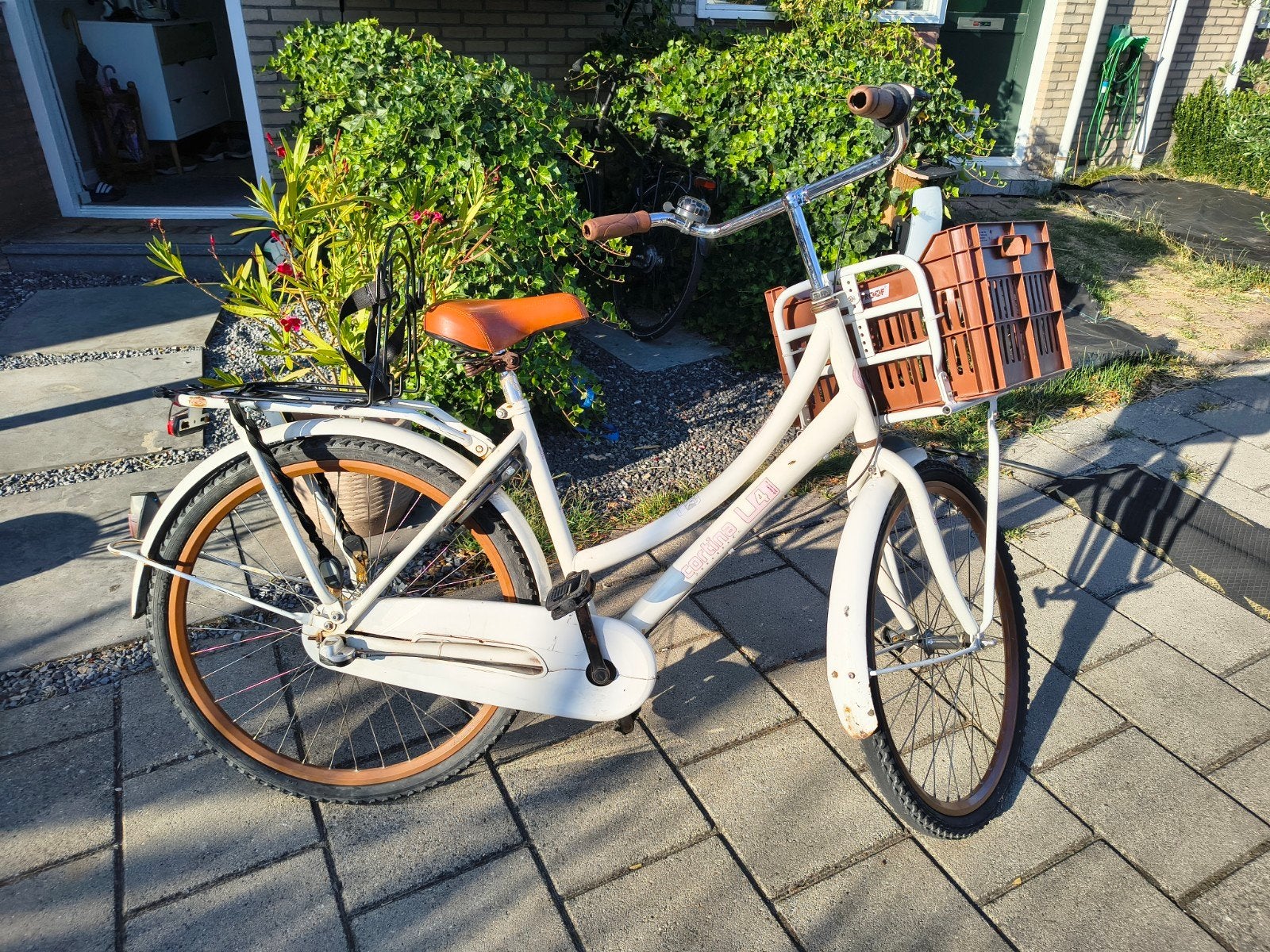 meisjes fiets Cortina u4 26inch, Ophalen, Terugtraprem, Gebruikt, Cortina U4 transportfiets
