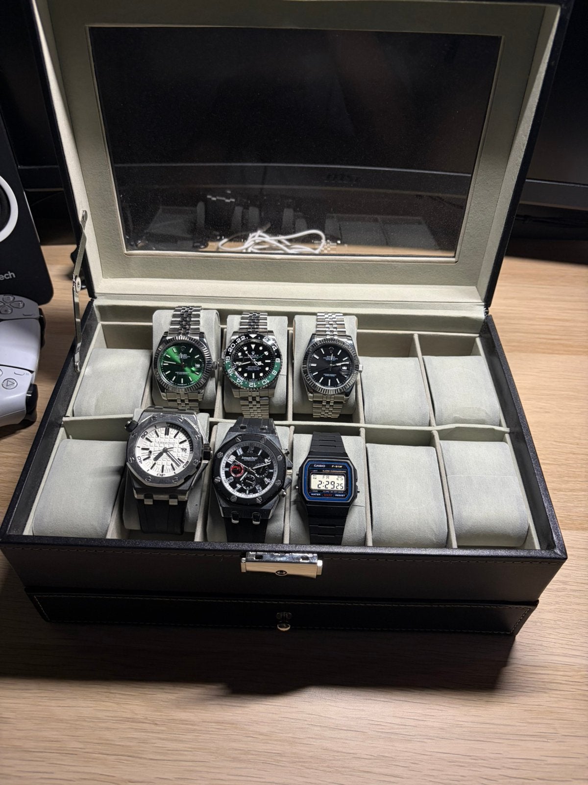 Heren horloges, Ophalen, Zo goed als nieuw, Staal, Casio