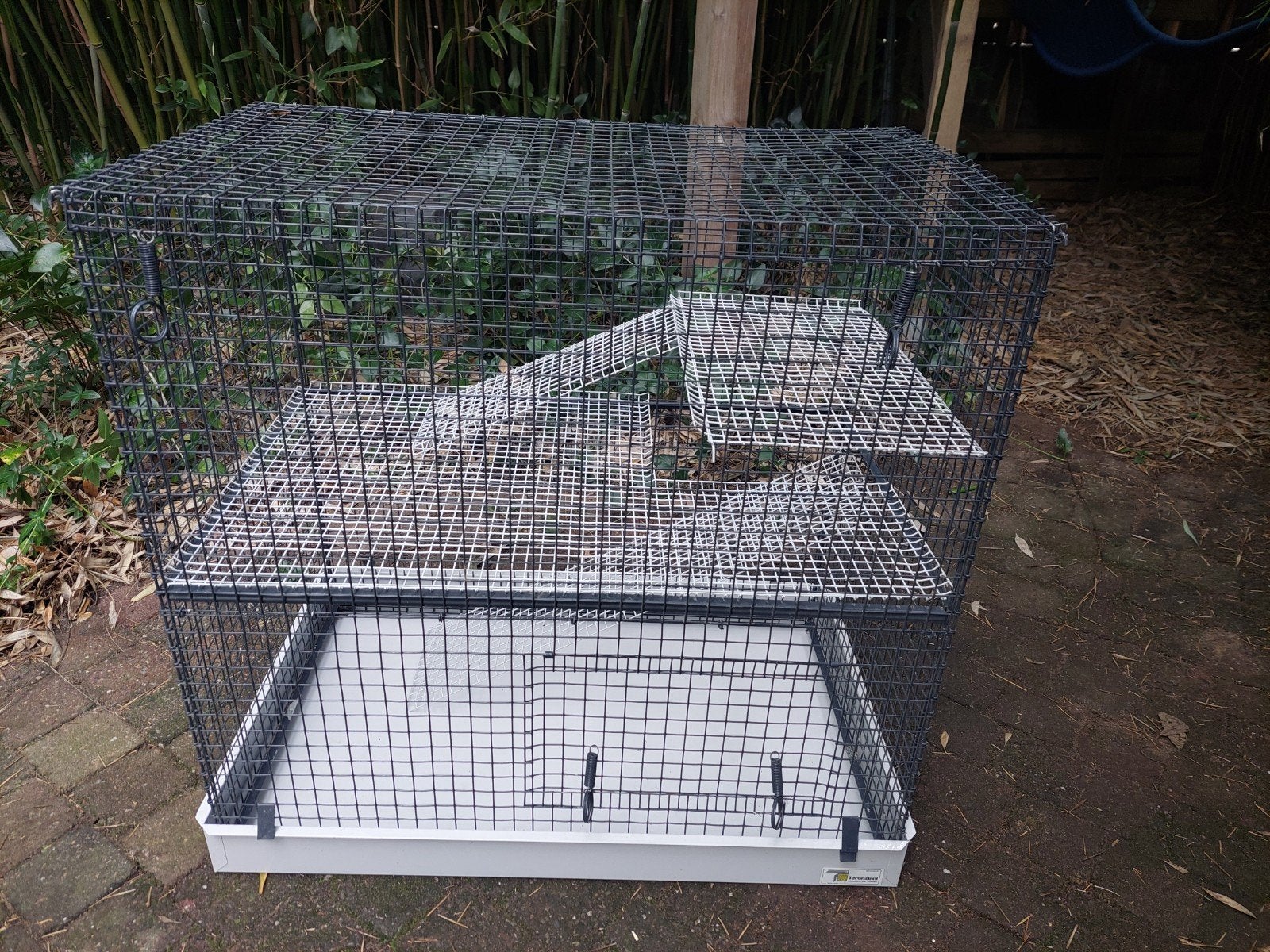 Terenziani kooi: chinchilla, fret, konijn, cavia, Ophalen, Kooi, Gebruikt, 60 tot 90 cm