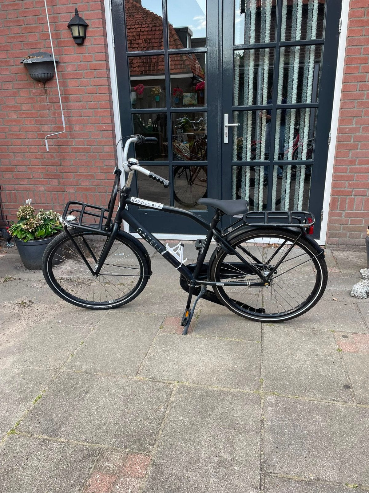 Nette gazelle fiets zwart 26 inch, Fietsen en Brommers, Ophalen, Gebruikt, Gazelle