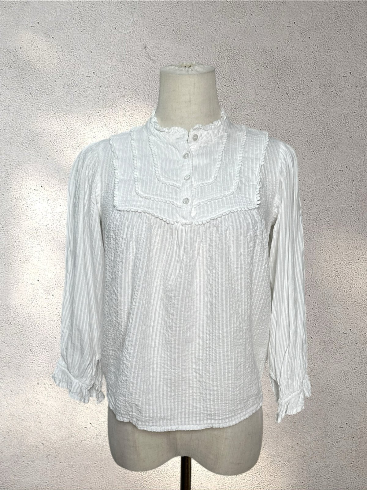 Lollys Laundry Blouse Wit Maat XS, Ophalen of Verzenden, Zo goed als nieuw, Maat 34 (XS) of kleiner, Wit