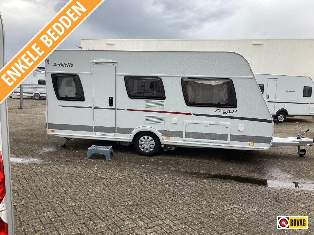 Dethleffs C'Go 475 EL Mover, Schokbreker, Standaardzit, Bedrijf, Tot en met 3