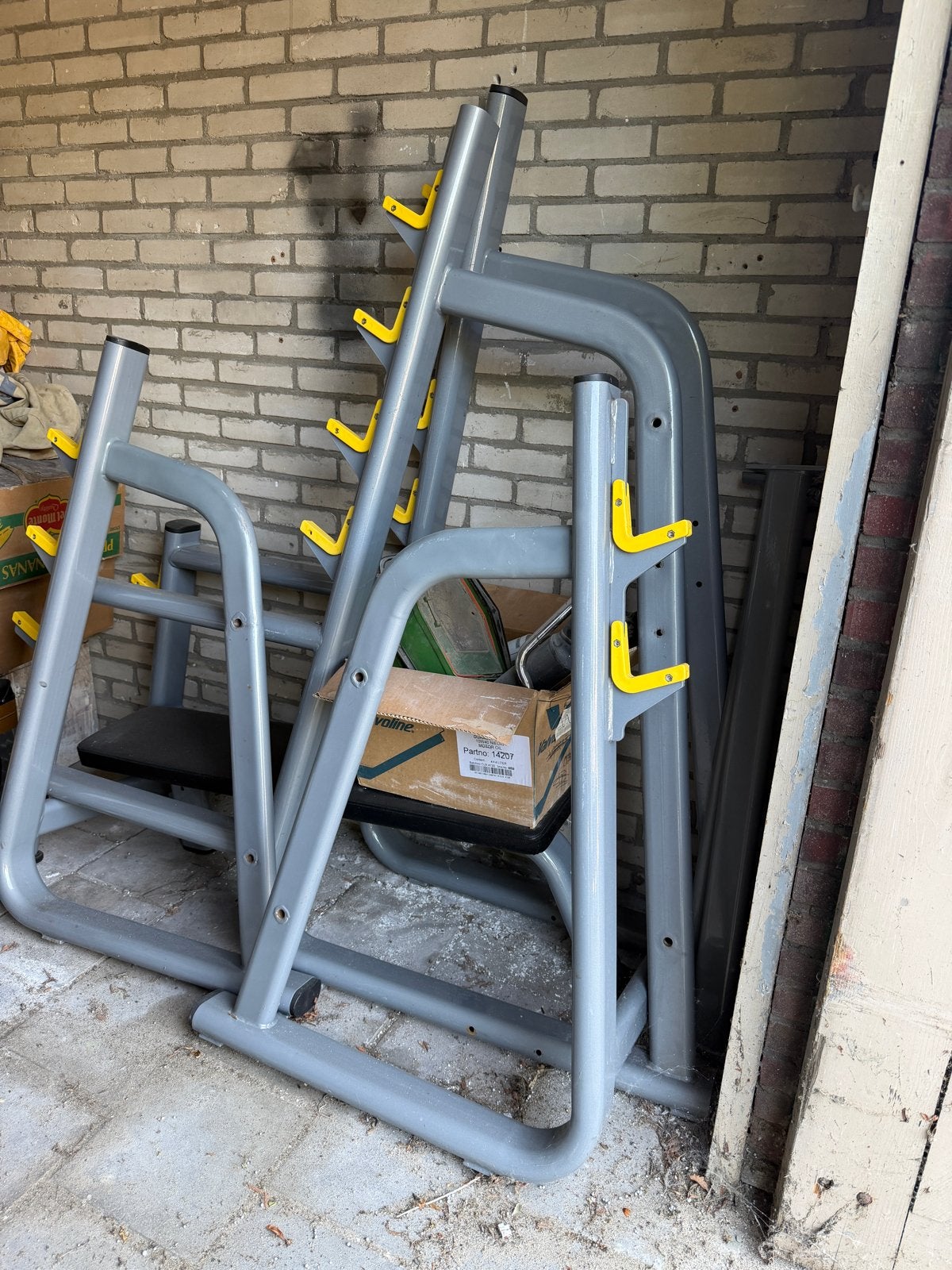 Squat Rack & Bench Press - Ideaal voor Fysio/PT Studio, Ophalen, Gebruikt, Benen, Overige typen