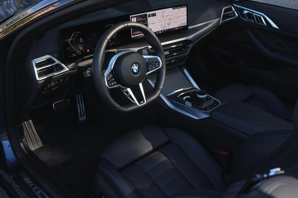 BMW 4 Serie Cabrio 420i M Sport Automaat / Comfort Access /, 1998 cc, Euro 6, Bedrijf, Blauw