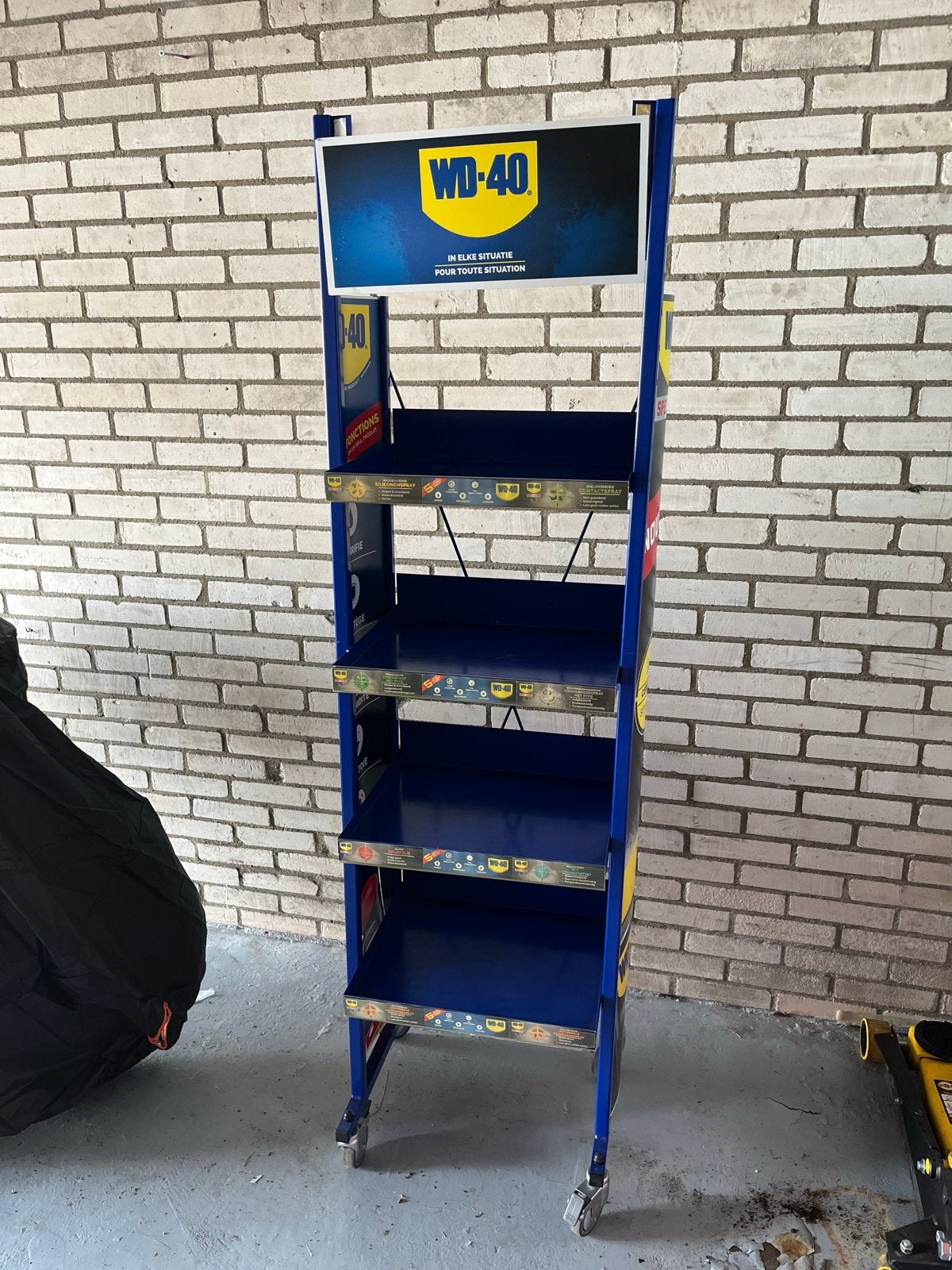 WD-40 Display Rek - Perfect voor Verzamelaar of Werkplaats, Ophalen