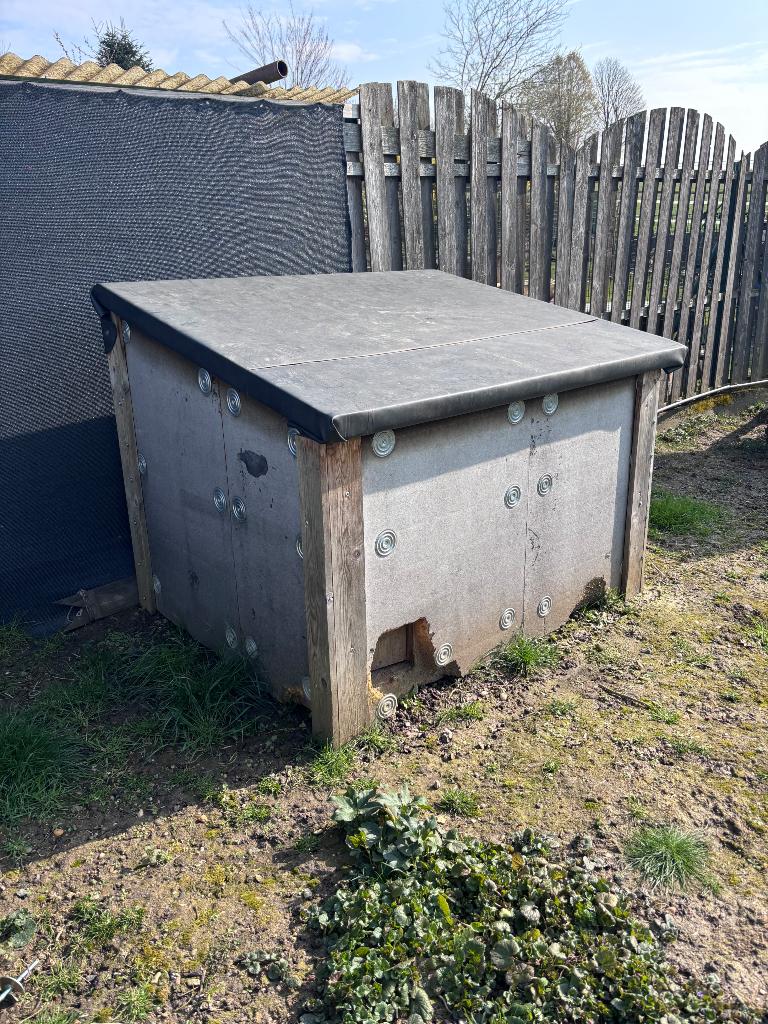 Groot konijnen of cavia hok geisoleerd, Ophalen, 60 tot 90 cm, Konijn, Hok