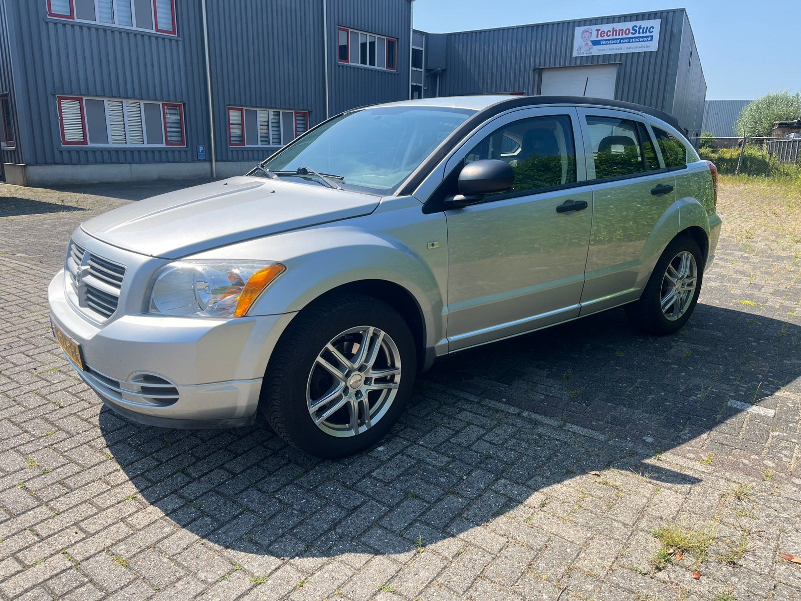 Dodge Caliber 1.8 SI  2008 Grijs, Auto's, Dodge, Voorwielaandrijving, Handgeschakeld, Hatchback, 5 stoelen