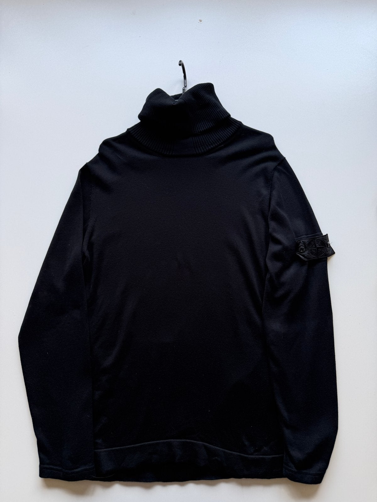 Stone Island coltrui zwart maat L shadow project, Ophalen of Verzenden, Zo goed als nieuw, Maat 52/54 (L), Zwart