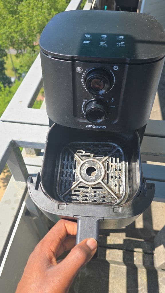 Mini Airfryer, Witgoed en Apparatuur, Ophalen, Gebruikt, Airfryer, 1500 gram of meer