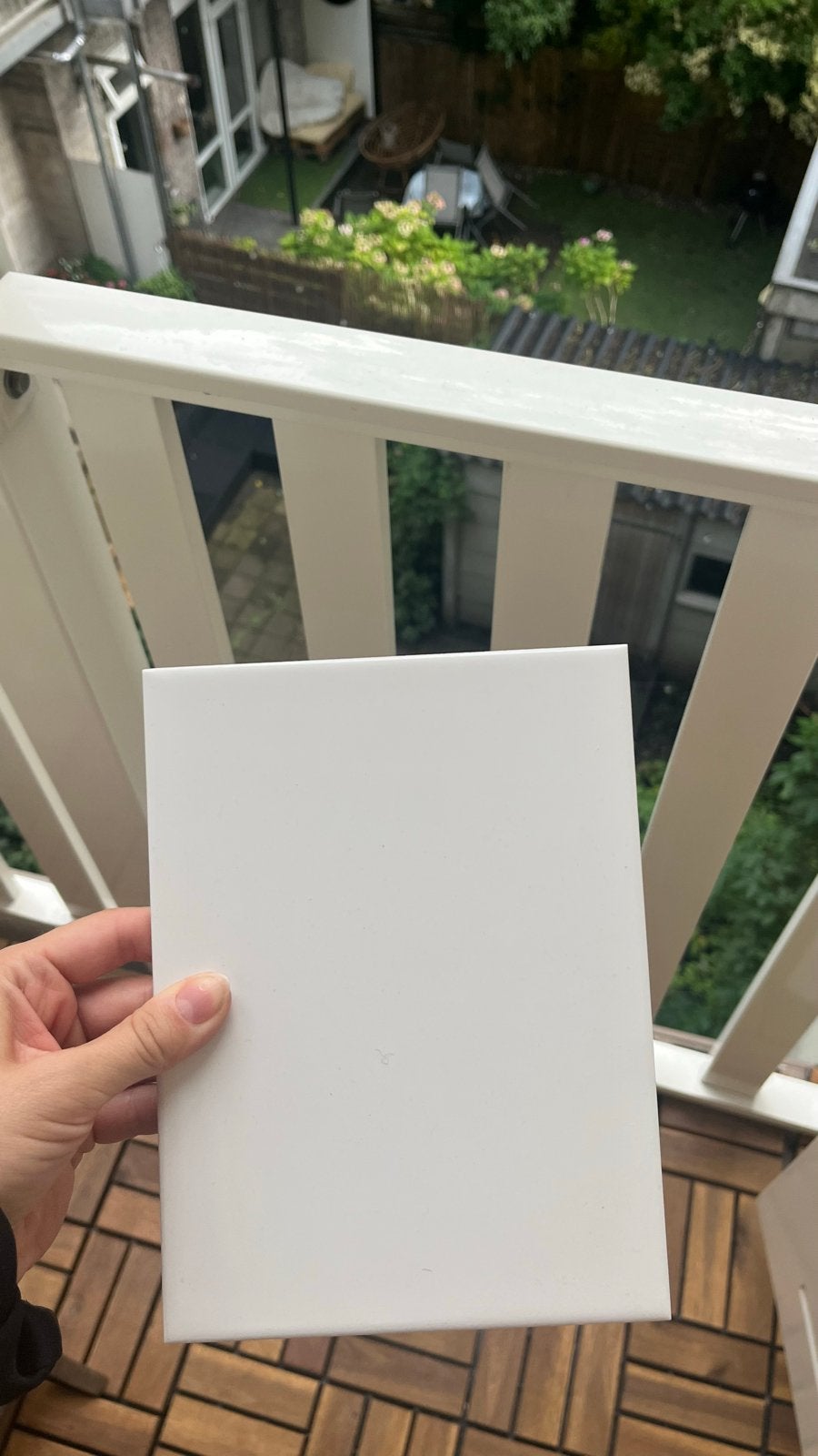 Witte Keramische Wandtegels - Nieuwstaat, Nieuw, Ophalen of Verzenden, 20 tot 40 cm, Minder dan 5 m²