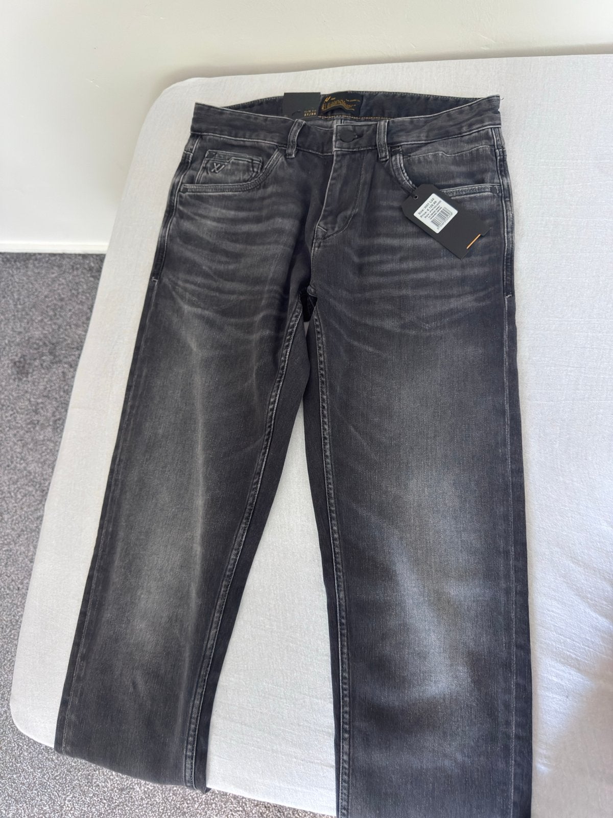 Nieuwe zwarte jeans van XPLCT Studios, maat W31/L34, Ophalen of Verzenden, Nieuw, Zwart, W32 (confectie 46) of kleiner