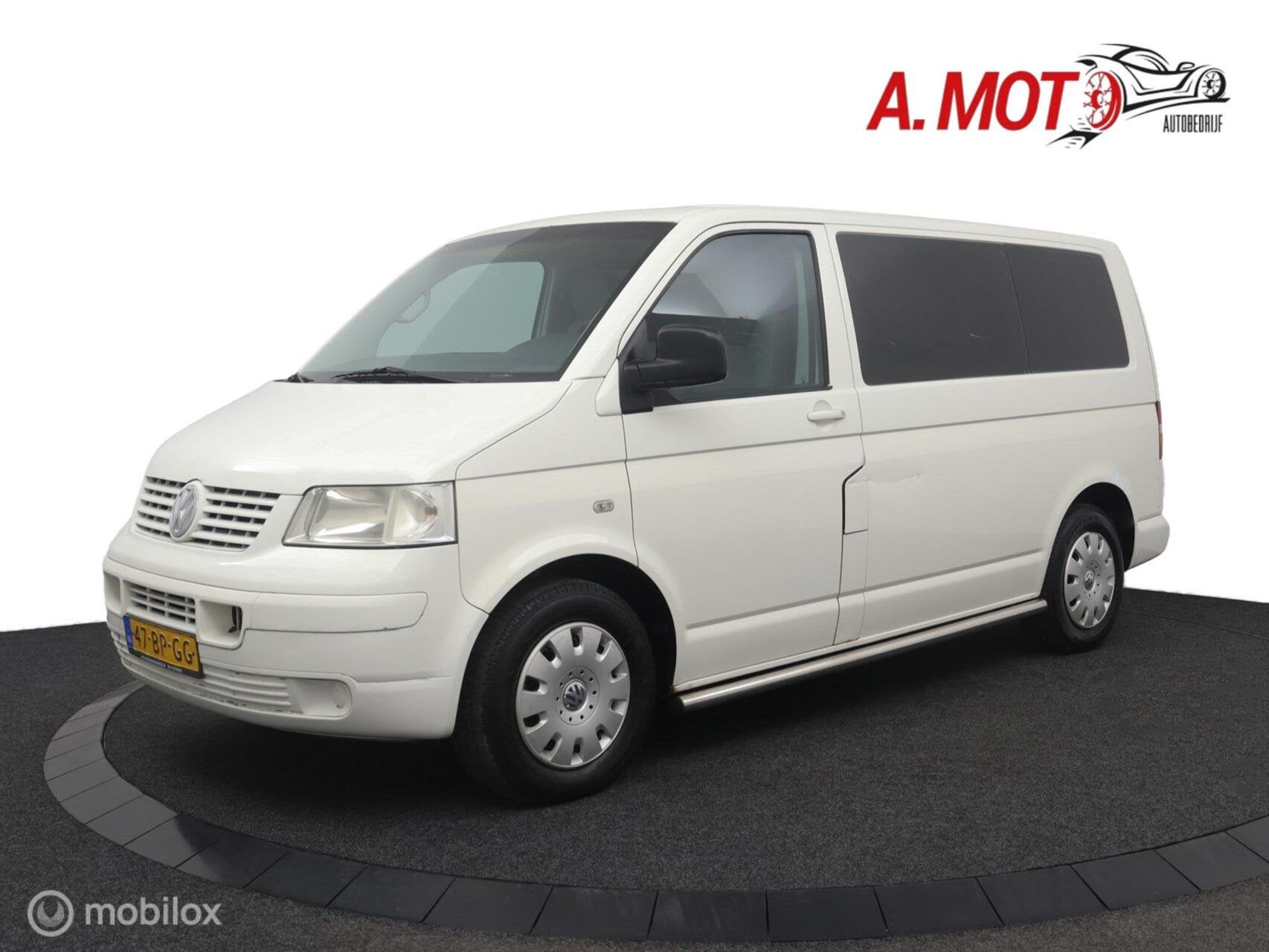 Volkswagen Transporter 1.9 TDI 300 Budgetline DC, 4 cilinders, Wit, Origineel Nederlands, Bedrijf