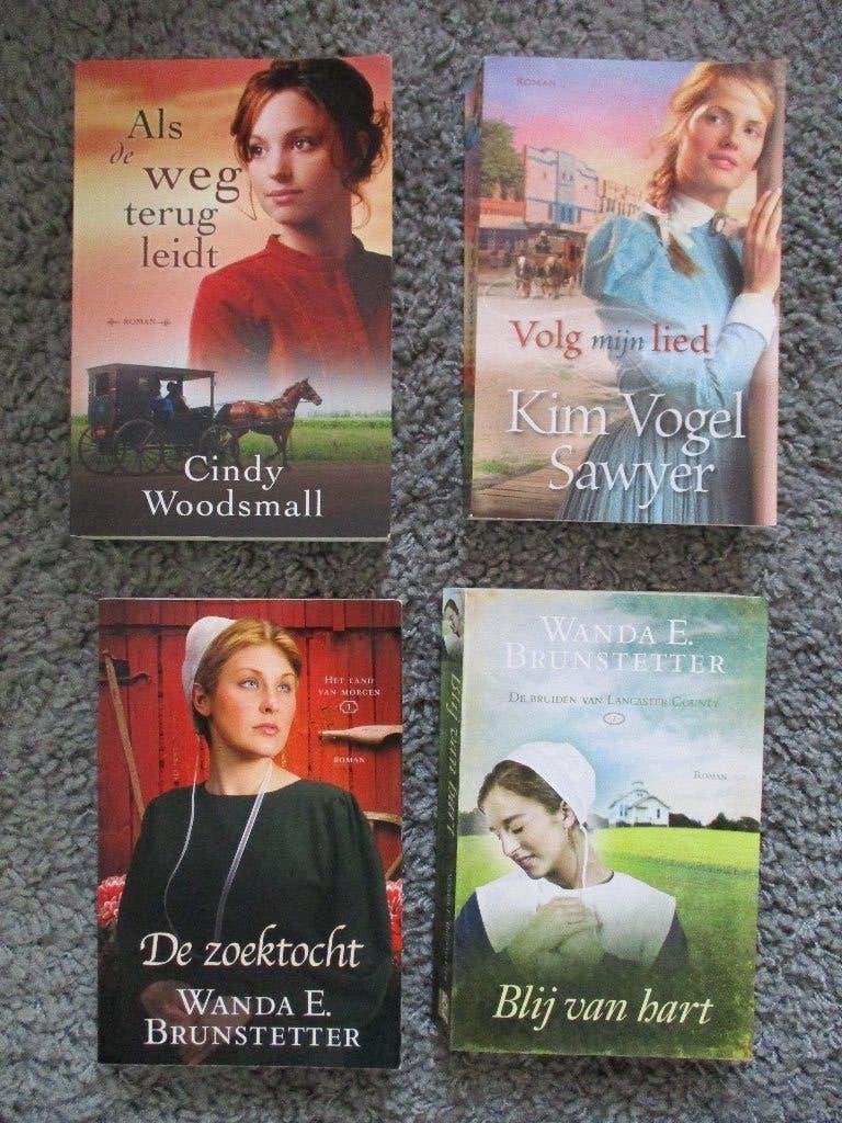 Kim Vogel  Cindy Woodsmall Amish 4 x christelijke romans, Ophalen of Verzenden, Gelezen