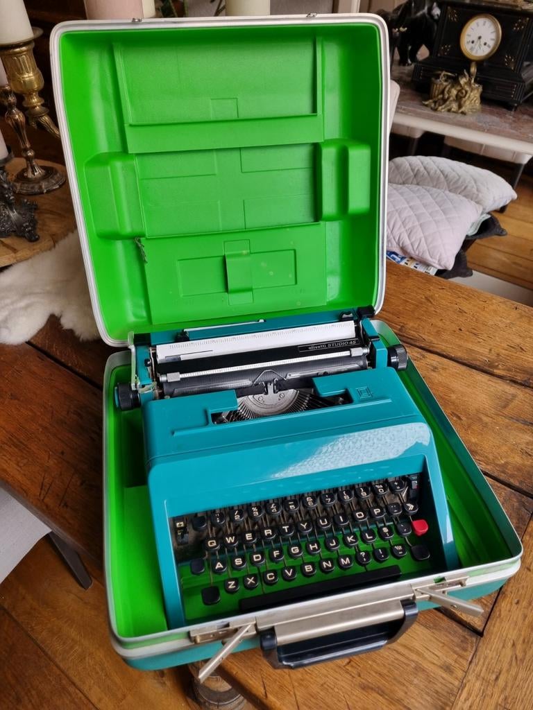 Vintage Olivetti studio 45 type Ivrea typemachine, Diversen, Typemachines, Ophalen of Verzenden