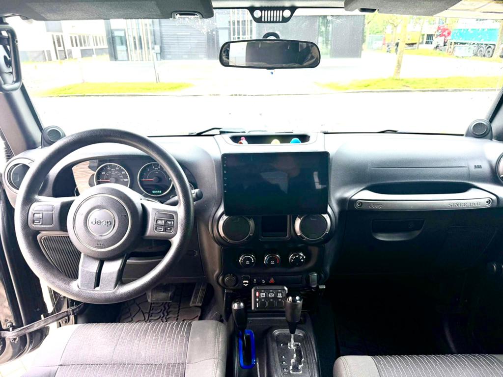 ‼️JEEP WRANGLER JK 3.6 284PK OFF-ROAD 4X4 CABRIO YOUNGTIMER, Automaat, Euro 5, Stof, Zwart