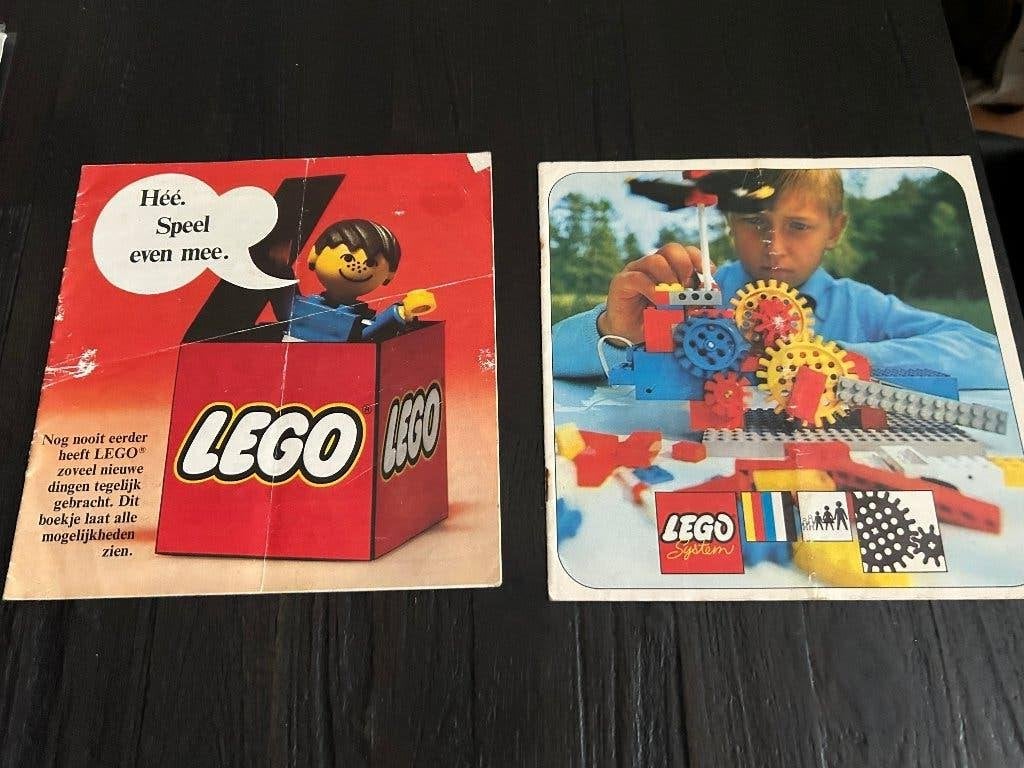 Oude retro Lego boekjes 1974, Ophalen of Verzenden, Gebruikt, Overige typen, Lego