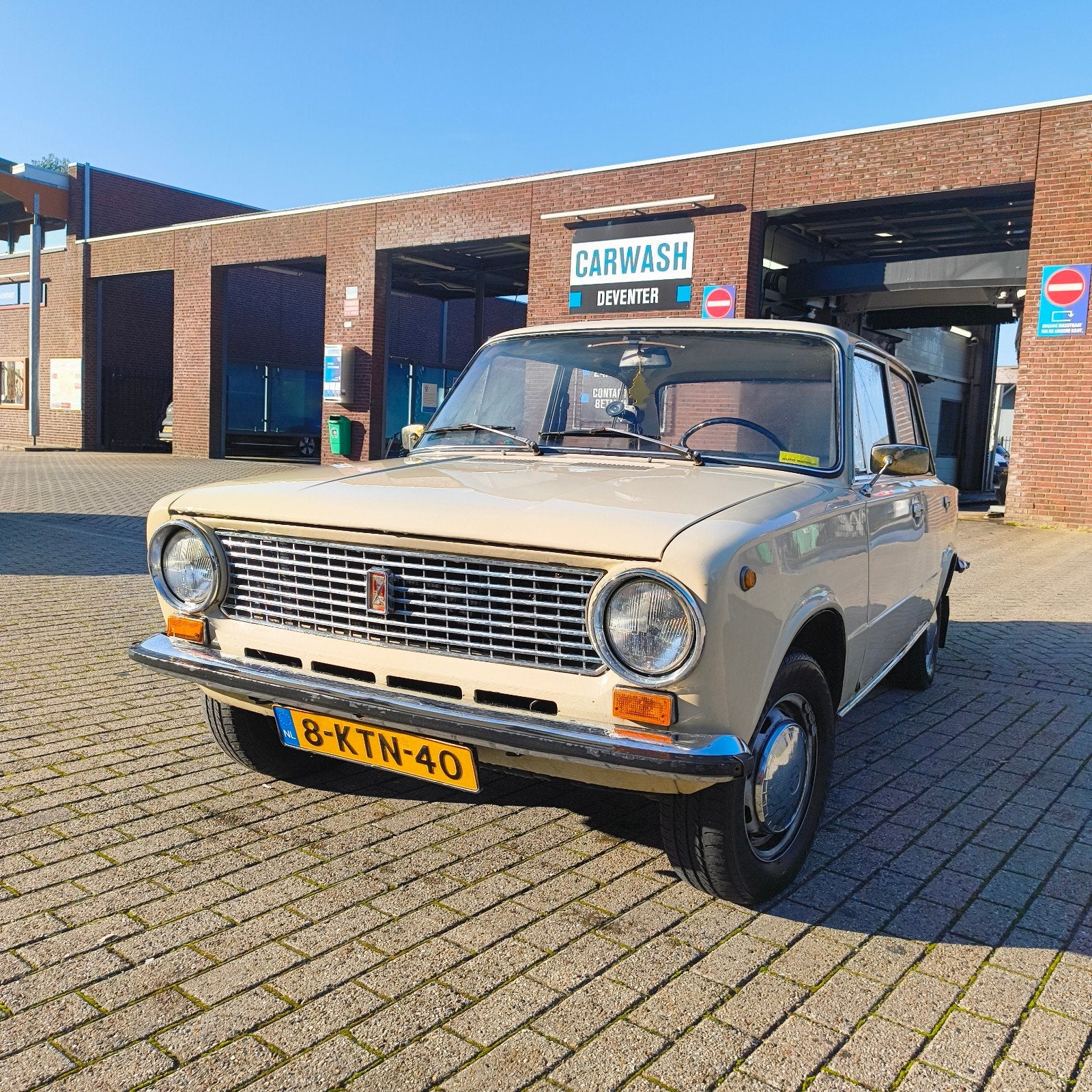 Lada 1200 1.2 S K6 1986 Beige, Auto's, 4 cilinders, 1198 cc, Beige, Handgeschakeld