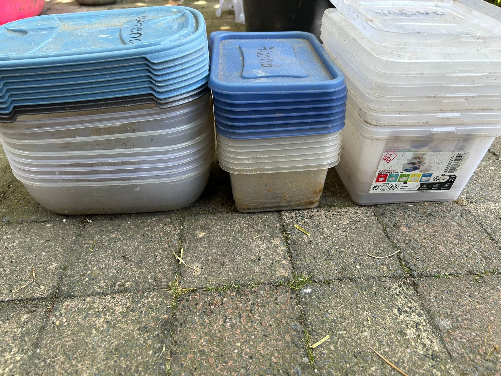 Plastic bakjes, Ophalen, Zo goed als nieuw, Overige typen
