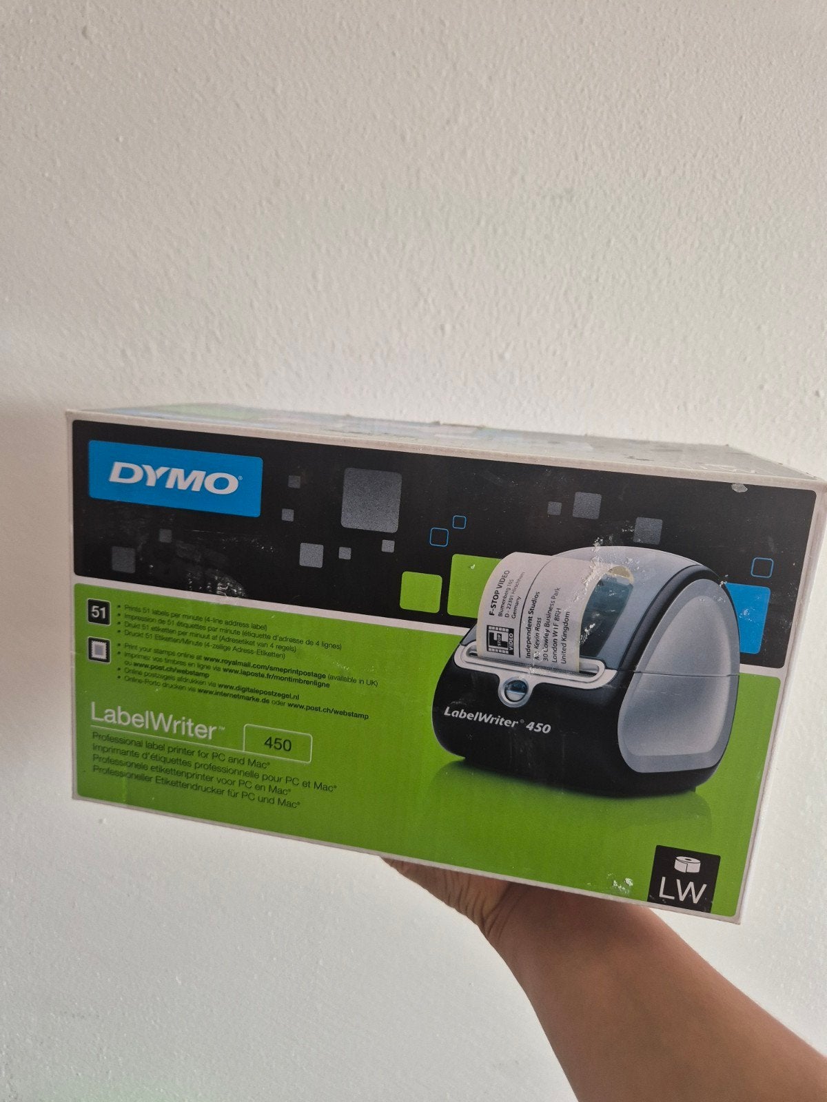 Dymo LabelWriter 450 Professionele Etikettenprinter, Computers en Software, Ophalen of Verzenden, Zo goed als nieuw, Etiket, Dymo