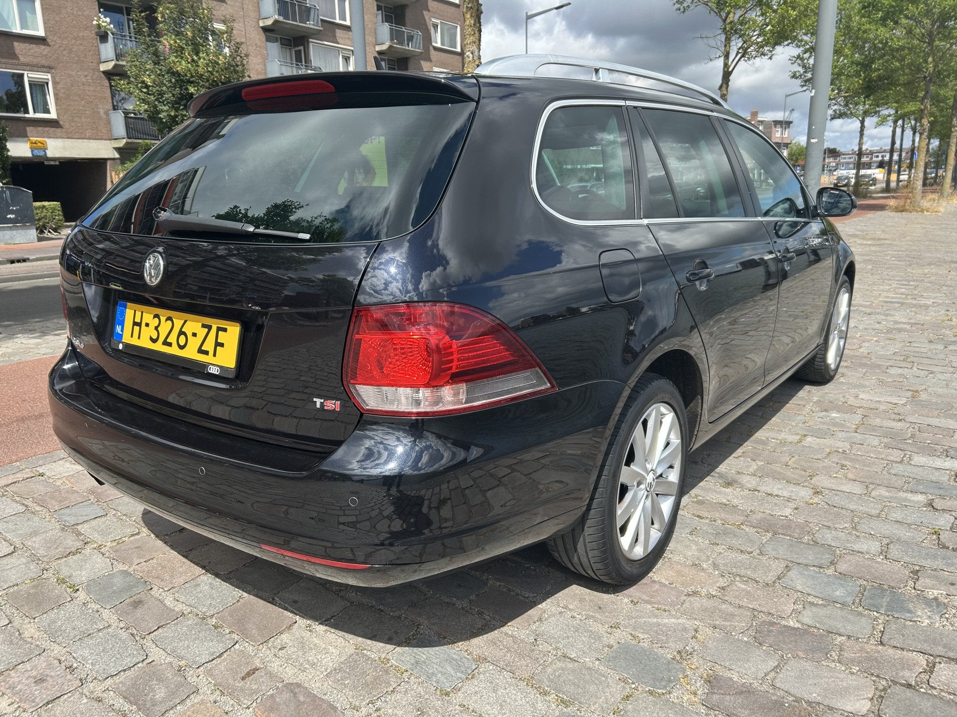 Volkswagen Golf Variant 1.4 TSI Highline airco/ecc navi pano, Voorwielaandrijving, Euro 5, Gebruikt, Zwart