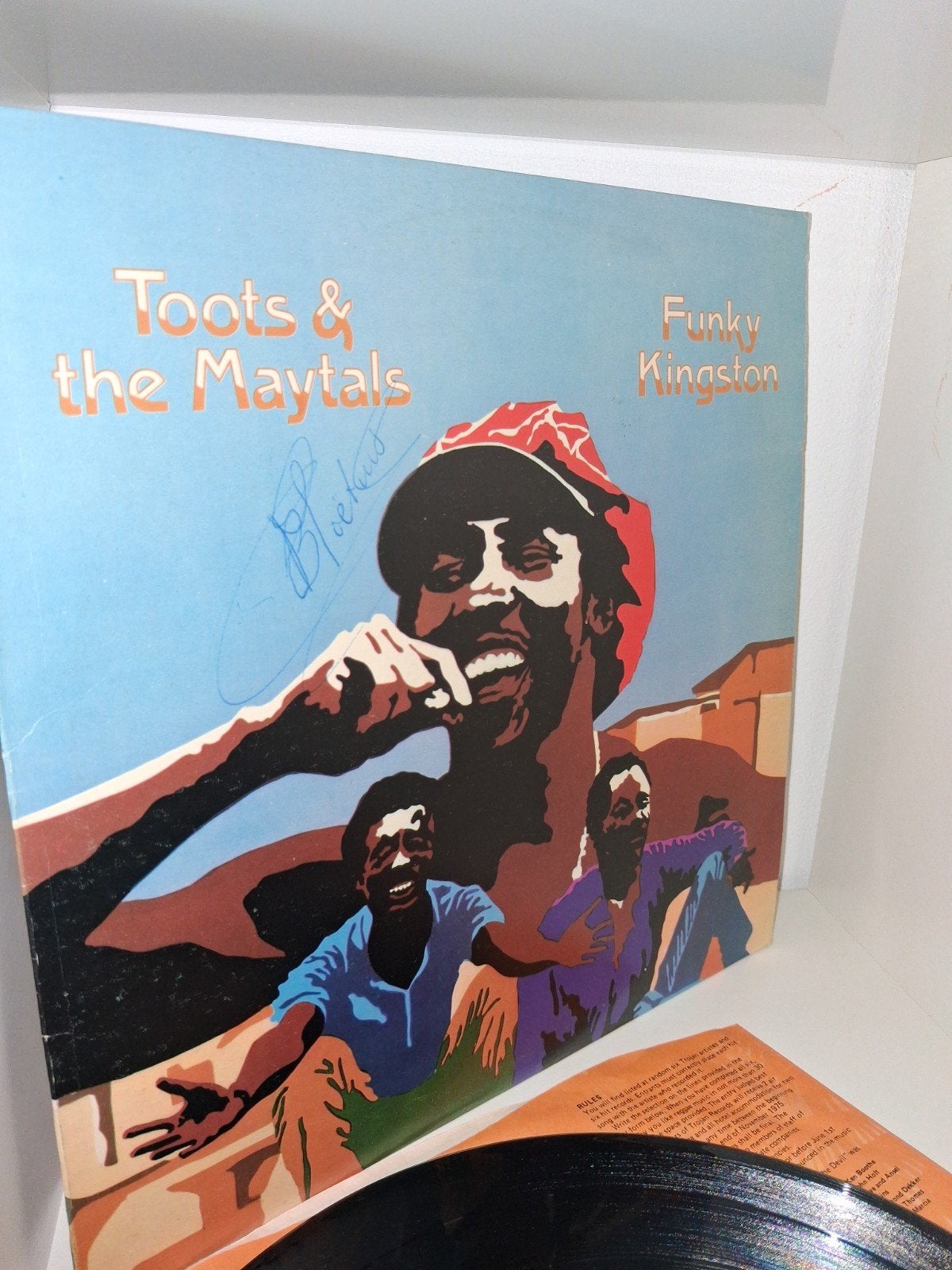 Toots & The Maytals - Funky Kingston LP (Gesigneerd), Cd's en Dvd's, Verzenden