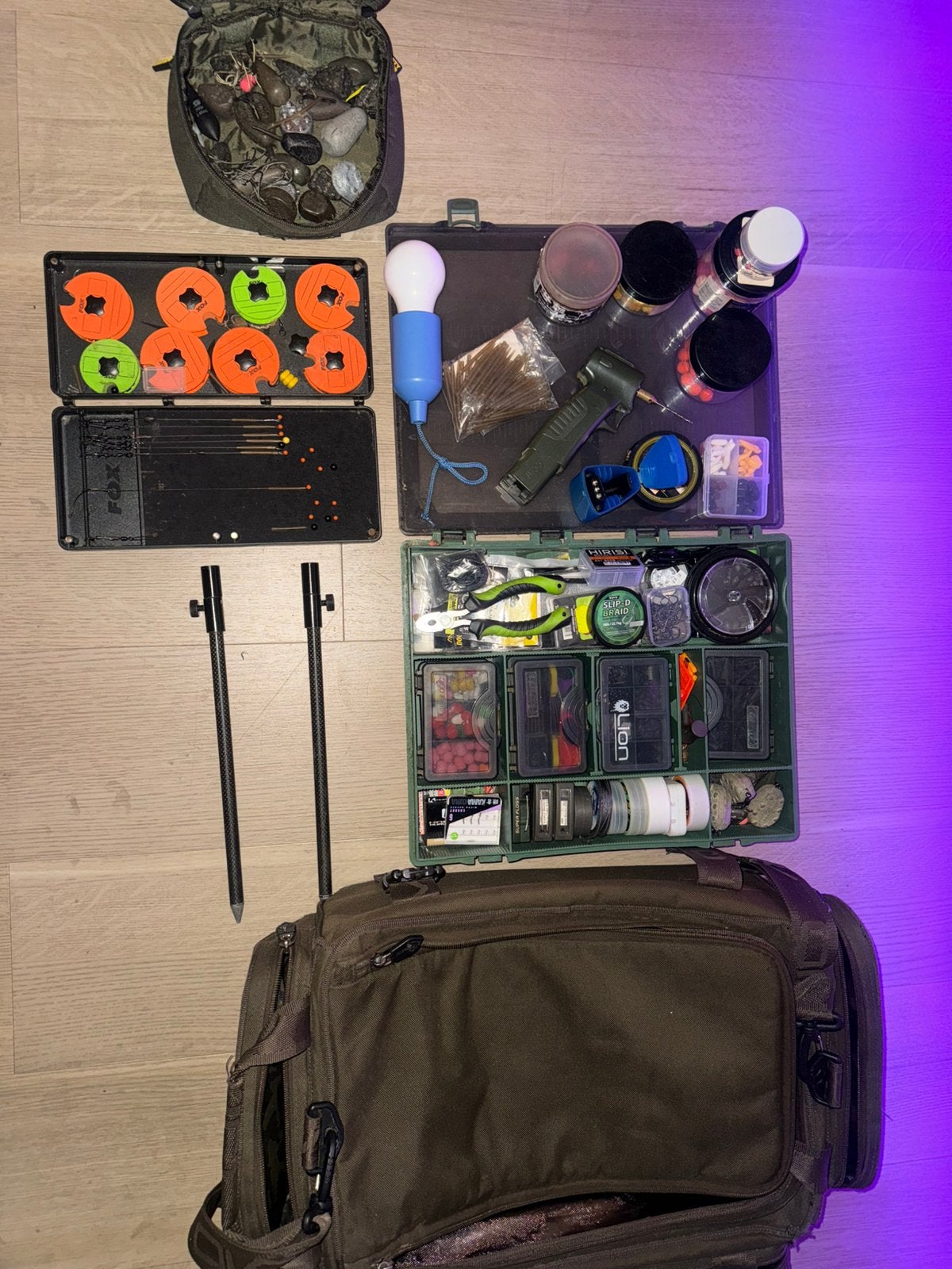 tackle box, Ophalen of Verzenden, Gebruikt, Overige typen