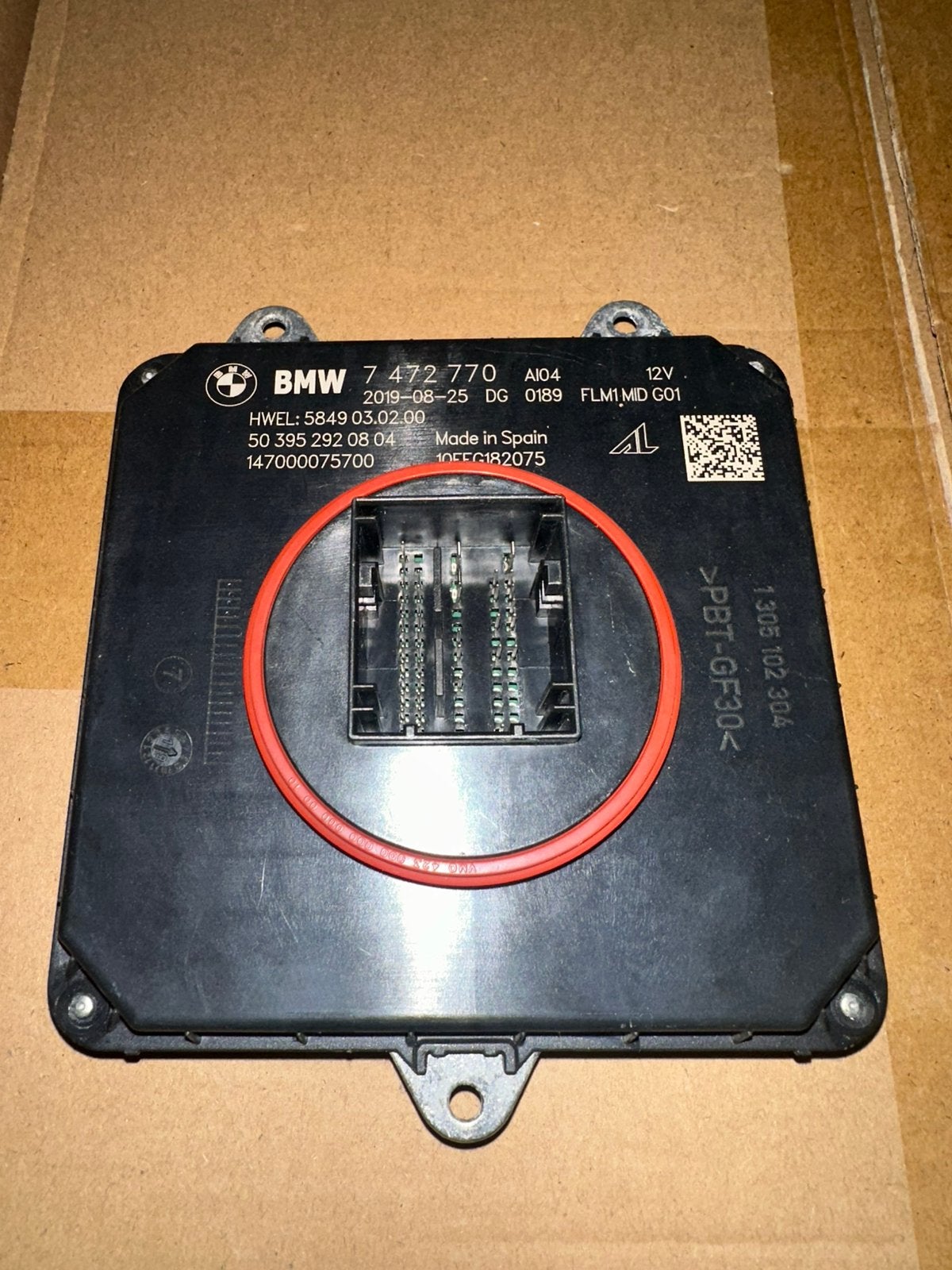 BMW LED MODULE BALLAST 7472770 G30 G31 F90 G32 G38 G01 G, Auto-onderdelen, Verlichting, Ophalen, Nieuw, BMW