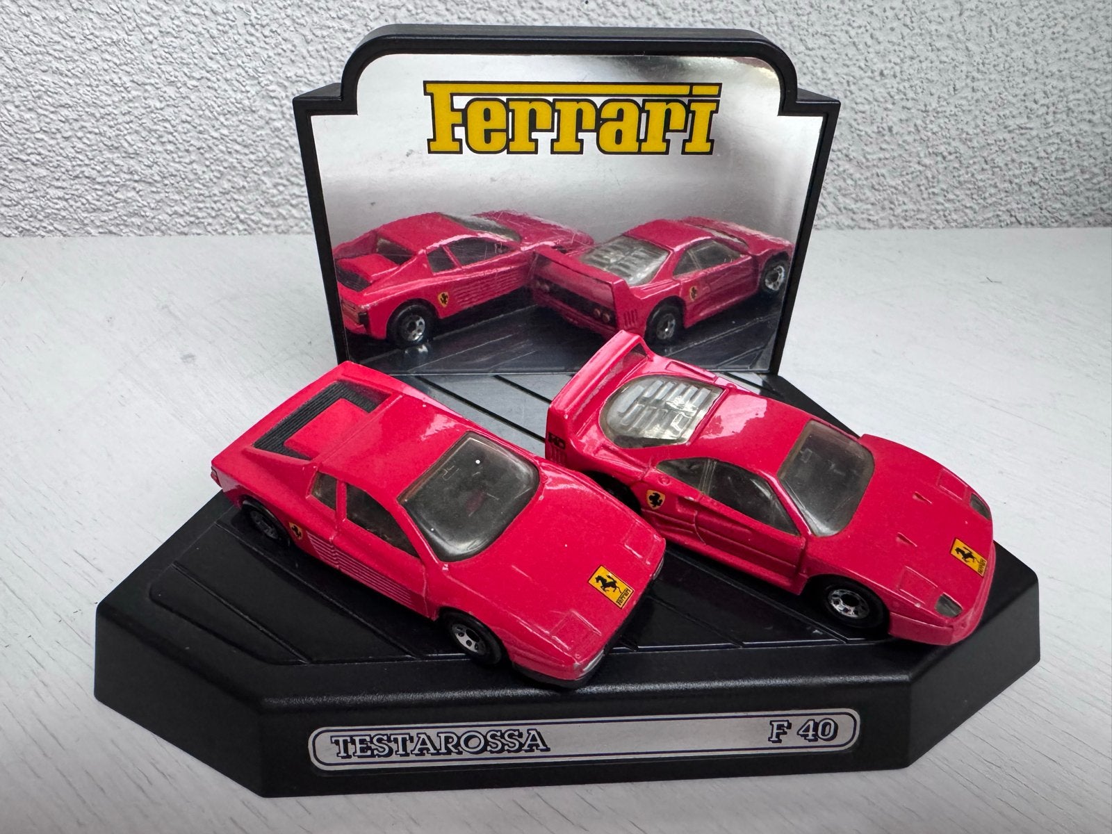 Matchbox Motorshow collection 1992, Ferrari Testarossa & F40, Verzamelen, Ophalen of Verzenden, Gebruikt, Auto's