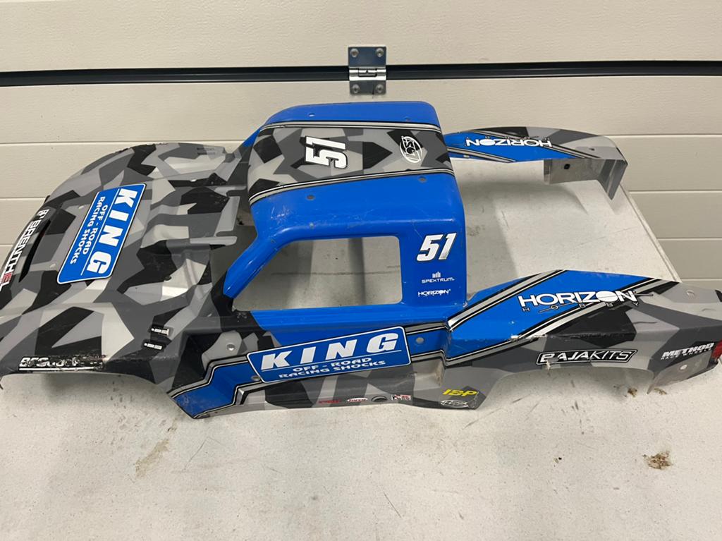 Losi baja rey 2.0 kap body 1/6, Hobby en Vrije tijd, Benzine, Gebruikt, Auto offroad, Ophalen of Verzenden