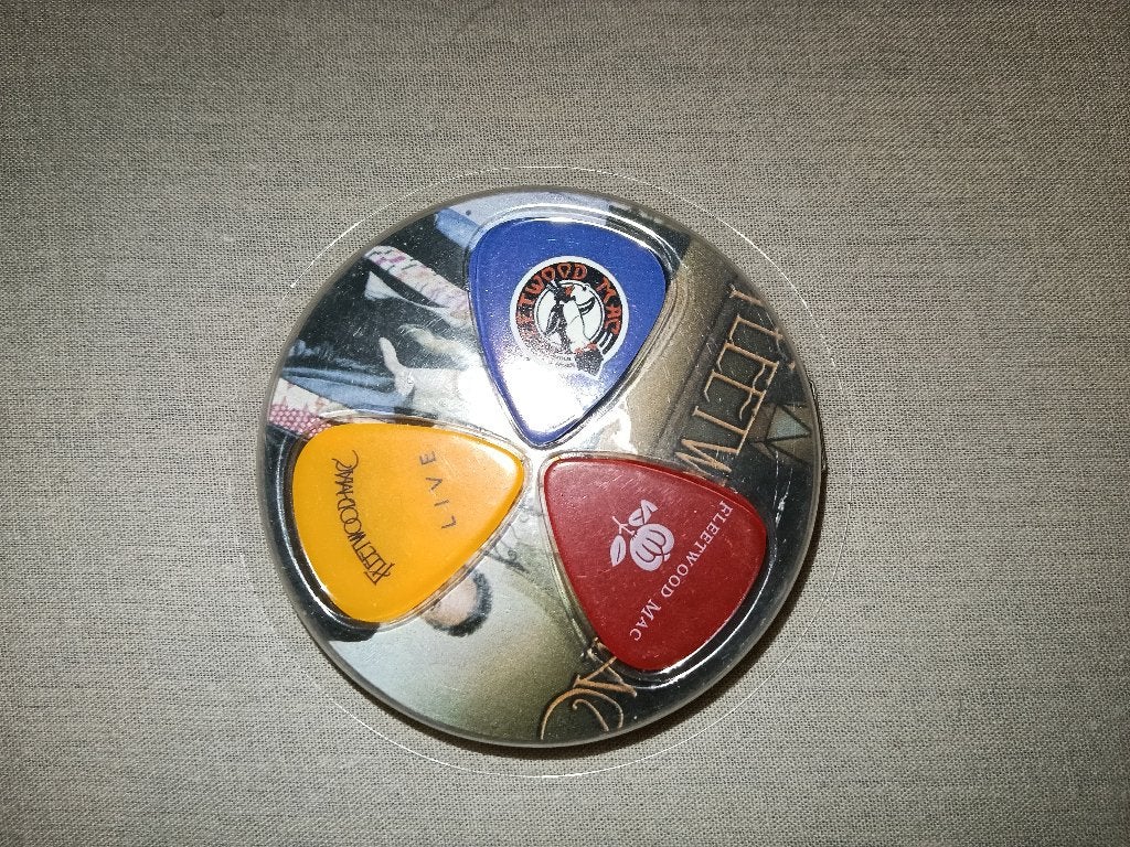 Fleetwood mac plectrums, Ophalen of Verzenden, Nieuw, Foto of Kaart